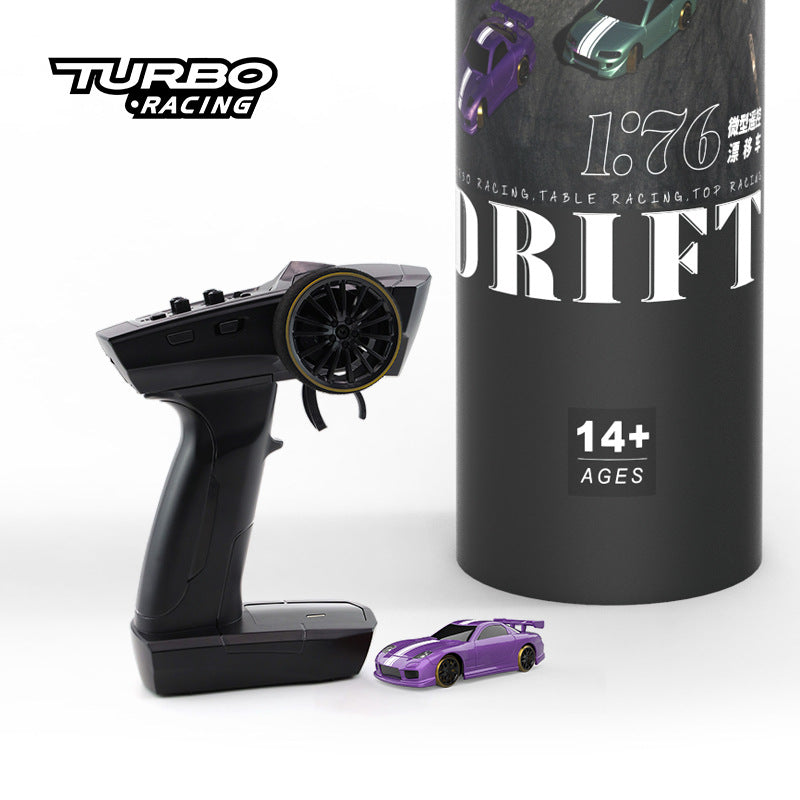Turbo Racing 1:76 C61 C62 C63 Mini Drift RC Car 