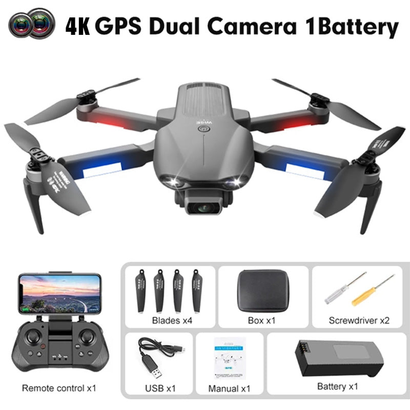 4DRC F9 4K Drone Dual HD Camera Brushless RC Quadcopter