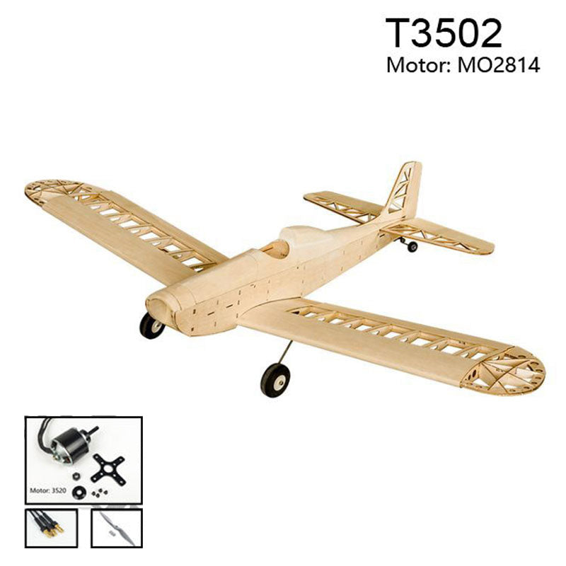 Balsa wood Plane Large Electric or Gas Power Fixed Wing Plane Balsa Kits 1400mm Wingspan