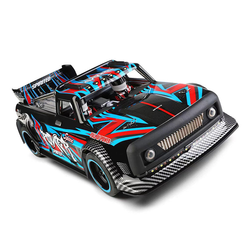 RC Drift Car Wltoys 104072 High Speed 60 KM/H 4WD RTR 1/10 2.4G  Brushless RC Car Metal Chassis with LED Light