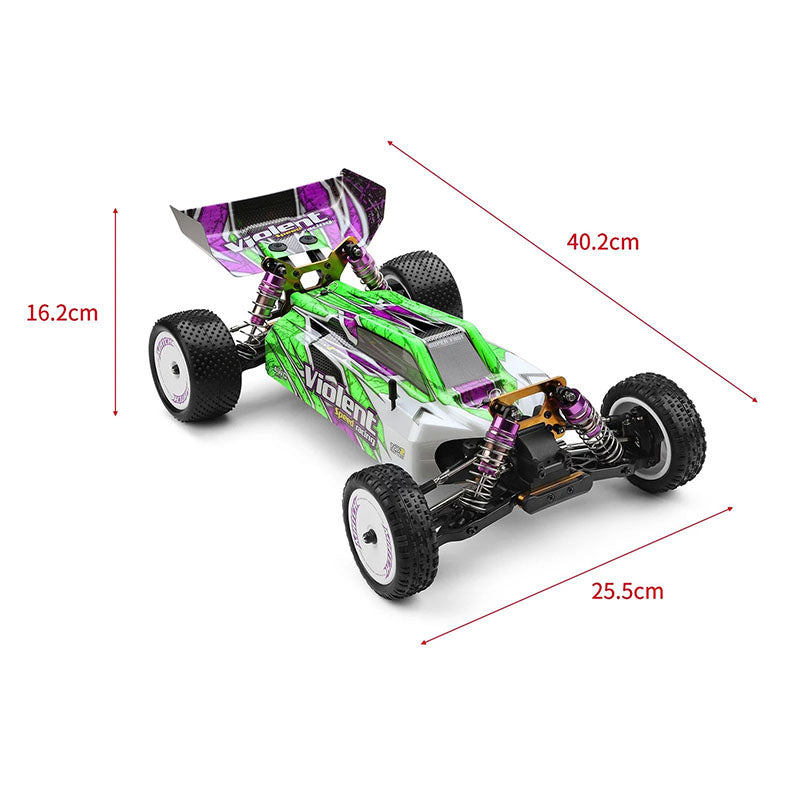 Wltoys 104002 RC Car 1/10 Brushless 4WD Off-Road Car | bometoys