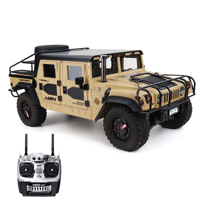 HG P415A 4WD U.S.4X4 Hummer H1 Military Truck 1/10 Car | bometoys