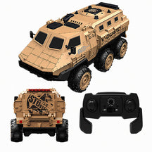 RC Car Military Truck 1/16 6WD Army Armored All Terrain Off-Road Truck