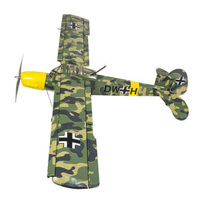 Balsa Plane Camouflage Fi156 Storch Large Electric& Gasoline Power Fixed Wing Plane Balsa Kits 1600mm Wingspan