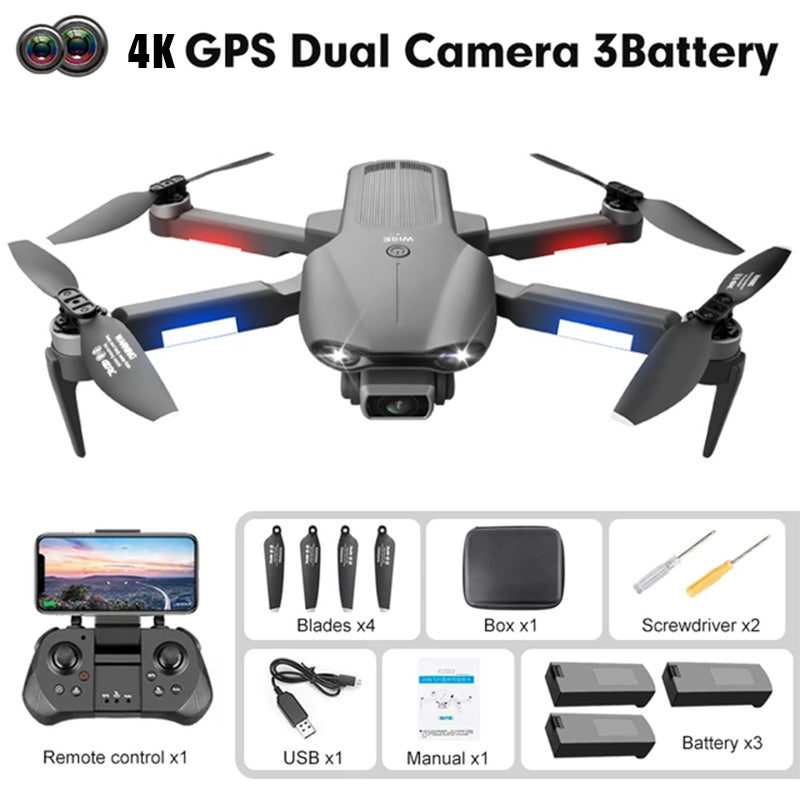 4DRC F9 4K Drone Dual HD Camera Brushless RC Quadcopter