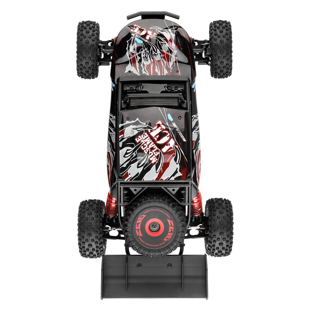 WLtoys 124016 RC Car High Speed 75KM/H 1:12 4WD 2.4G Brushless Motor Desert Off-Road Car Metal Chassis