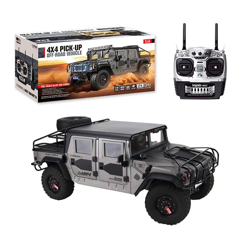 HG P415A 4WD U.S.4X4 Hummer H1 Military Truck 1/10 RC Car