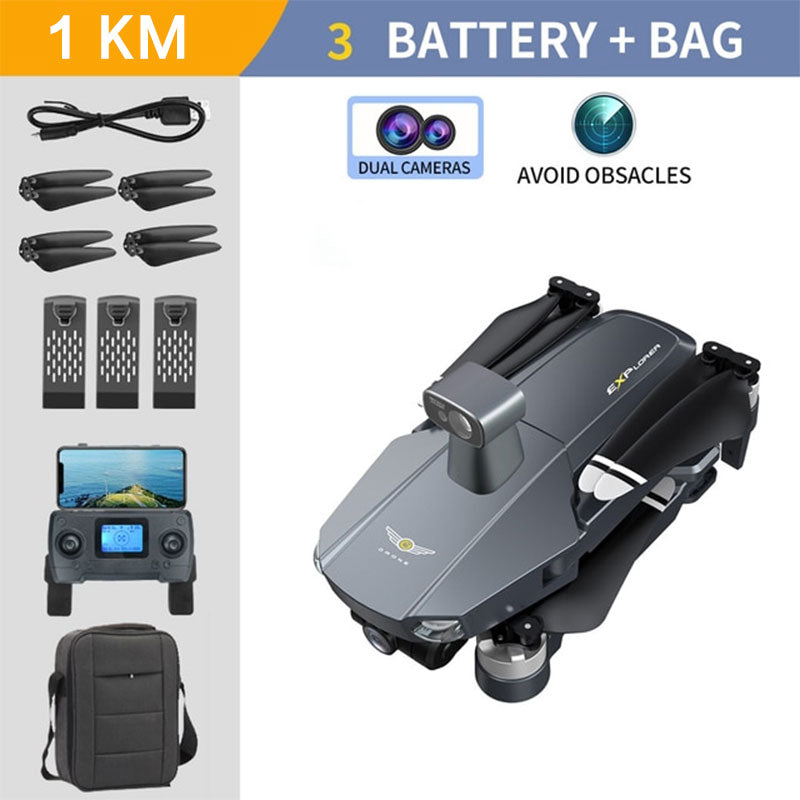 JJRC X20 6K Drone 3-Axis Gimbal HD Camera Brushless Obstacle Avoidance Quadcopter