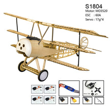 RC Plane Classic Fokker DR1 Balsa ARF Large Electric& Gasoline Power Fixed Wing Plane Balsa Kits 1500mm Wingspan