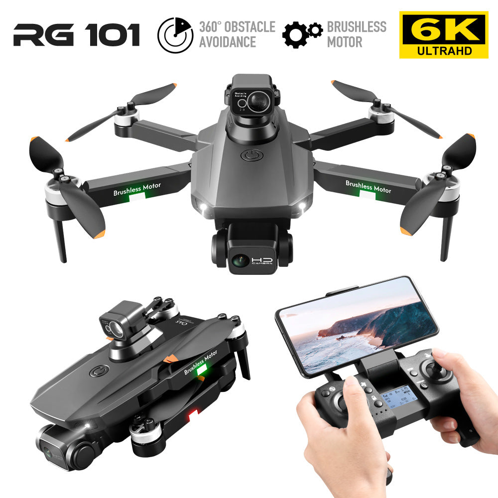 RC Drone RG101 MAX 4K Dual Camera Foldable Quadcopter