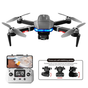 RC Drone S7S 3-Axis Gimbal 4K Camera Brushless Foldable Quadcopter