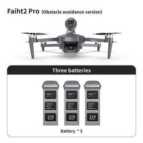 4K Drone Cfly Faith2 PRO 3-Axis Gimbal HD Camera Quadcopter