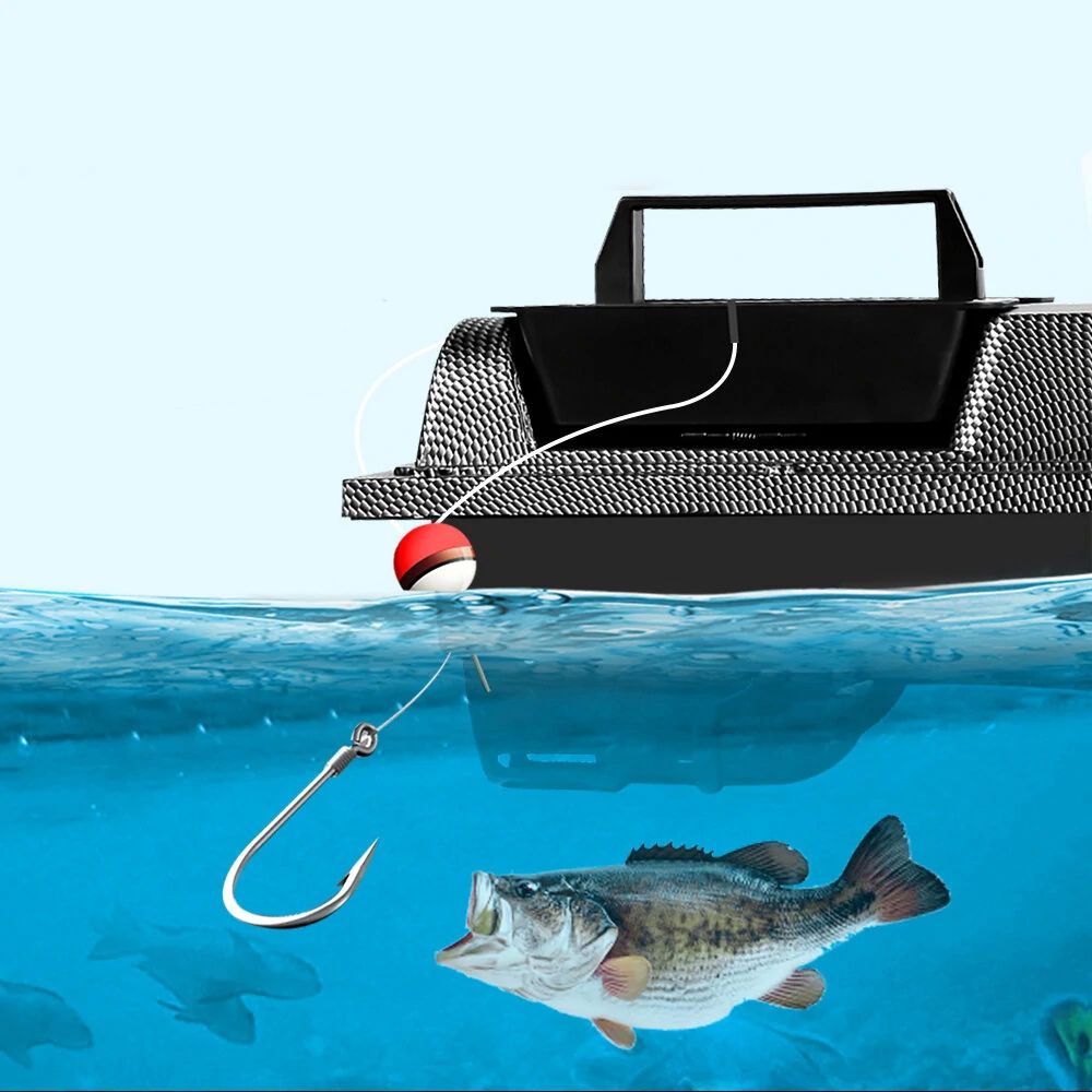 Flytec V900 RC Bait Boat GPS 40 Points 500M Auto Driving Auto Return 1.5KG With Steering Light For Fishing Cast Fishing Net