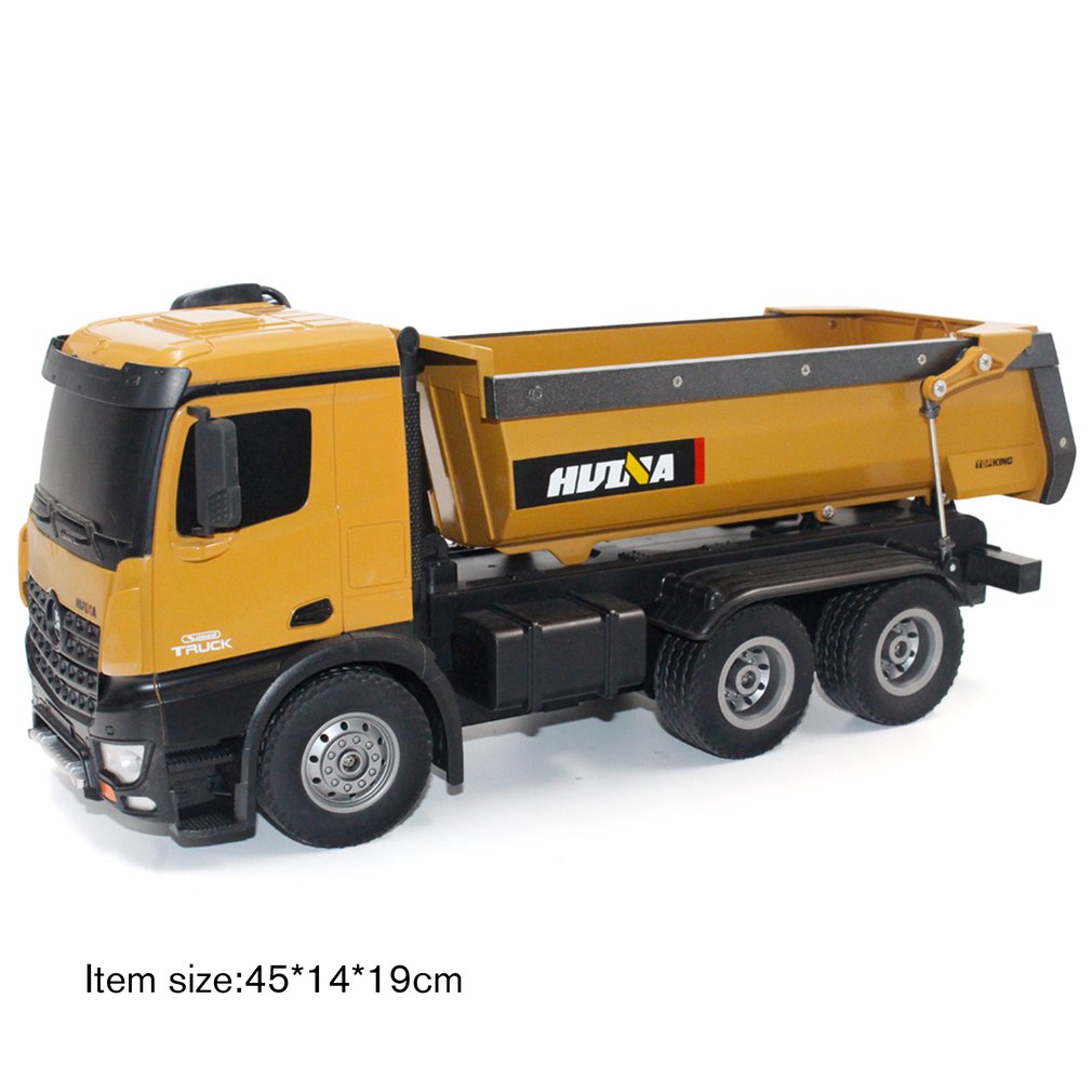 Huina 1573 Dump Truck Construction Truck 1:14 10CH RC Toy | bometoys