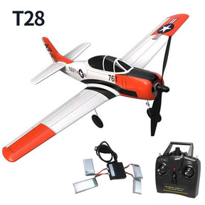 RC Plane Volantex  T28 2.4GHz 4CH 6-Axis One Key U-Turn Aerobatic Xpilot Stabilization System Plane Toy