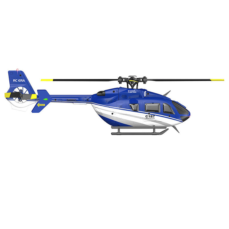 EAR C187 EC135 RC Helicopter RC 4CH 6-Axis Gyro Altitude Hold Flybarless Helicopter