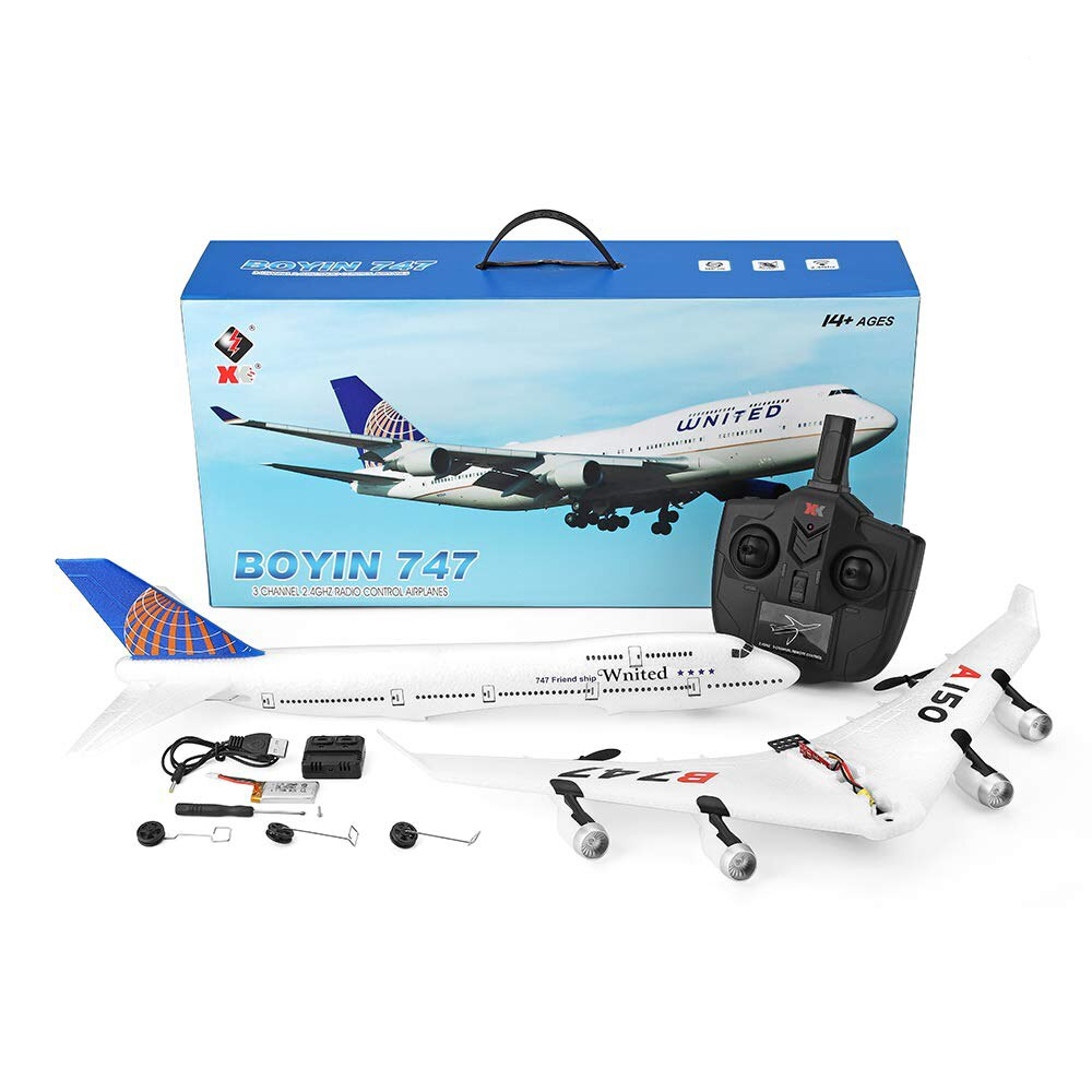 WLtoys A150 C YW Boeing B747 RC Airplane Fixed Wing Glider bometoys