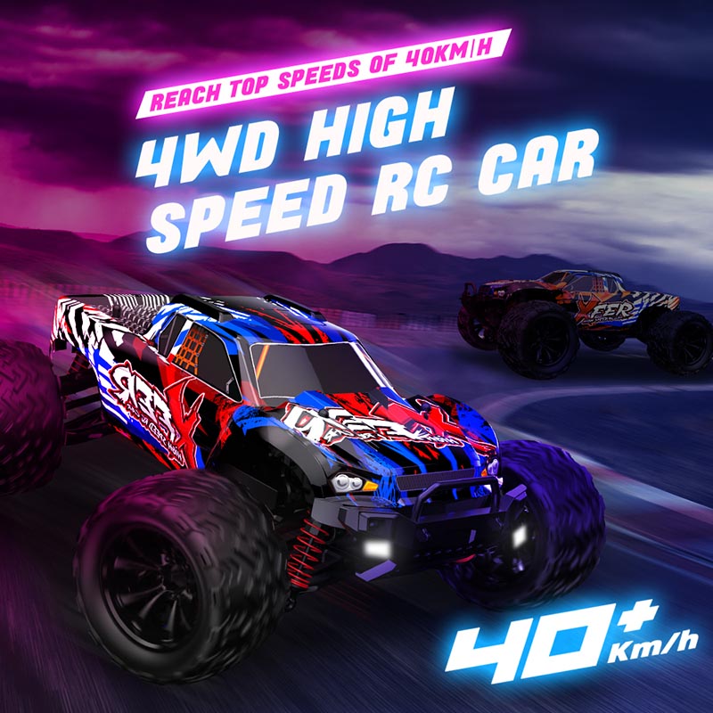 RC Car 1:16 Dual Motor High-Speed Off-Road Climbing 4WD Car