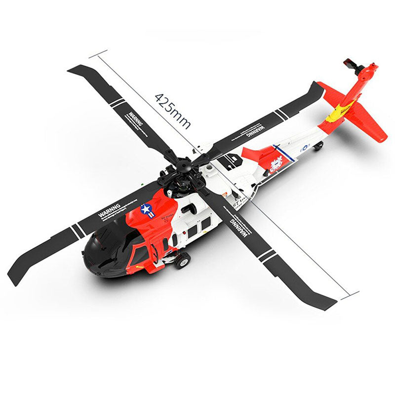 YXZNRC F09-S 6CH 6-Axis Gyro RC Helicopter GPS Optical Flow Positioning FPV Camera Brushless Flybarless Plane