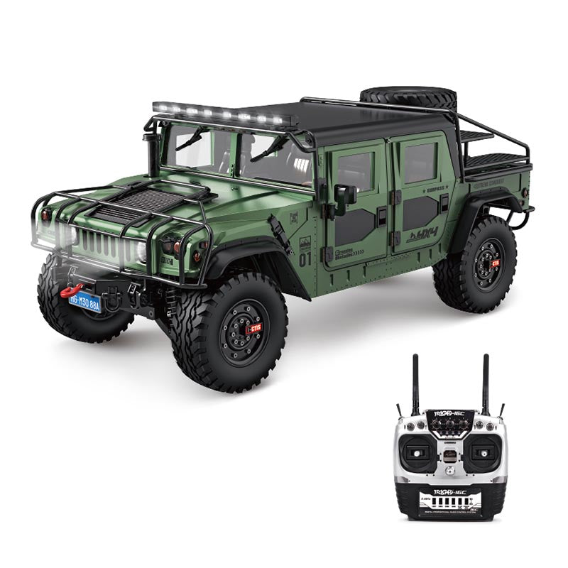 HG P415A 4WD U.S.4X4 Hummer H1 Military Truck 1/10 RC Car