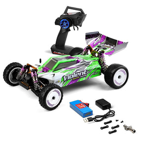 Wltoys 104002 RC Car Brushless Metal Chassis 4WD High Speed 60km/h Racing 1/10 2.4G Off-Road Drift Car