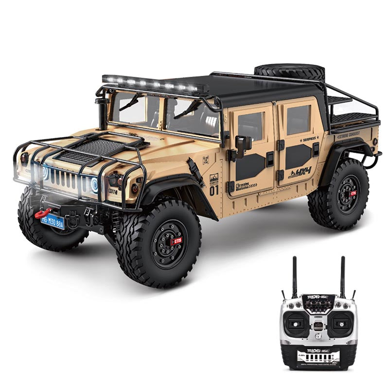 HG P415A 4WD U.S.4X4 Hummer H1 Military Truck 1/10 RC Car
