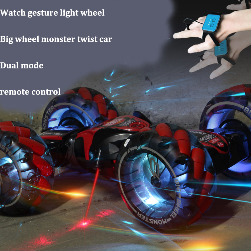 Rc Car Mecanum Wheel RC 4WD Gravity sensor Deformation Stunt Car Lighting music