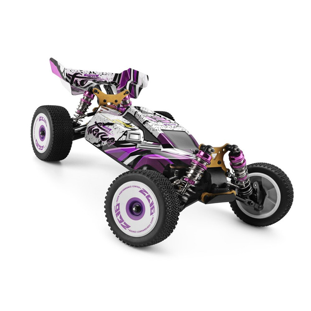 WLtoys 124019 RC Car High Speed 60km/h 4WD 1:12 Metal Chassis 550 Brushed Motor Off-Road Climbing Drift Car Toys