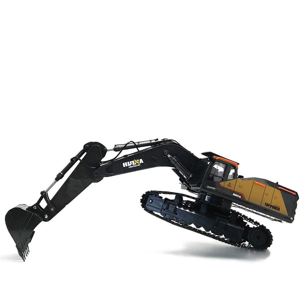 Huina 1592 Alloy Excavator 1:14 22CH RC Car Toys Gift | bometoys