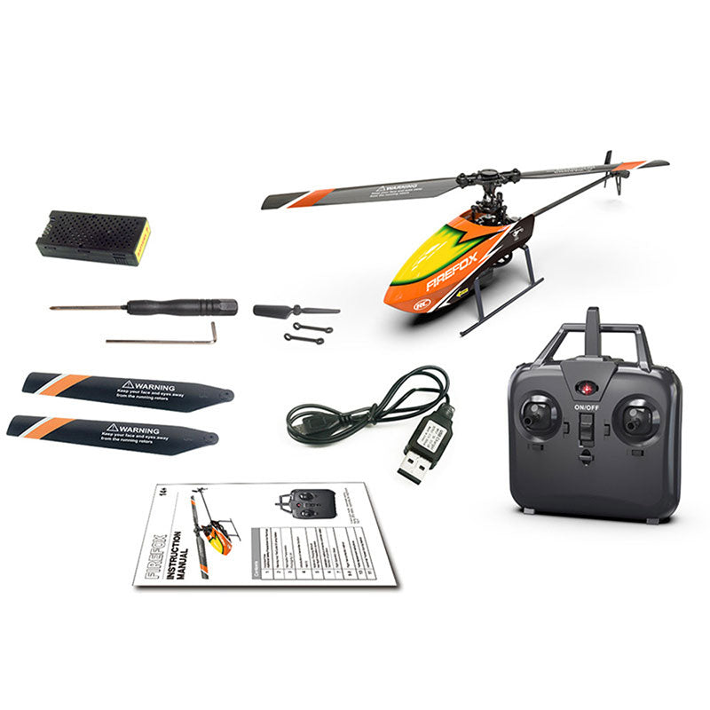 RC Helicopter C129 6 Axis Gyro 4CH Pressure Altitude RC Aircraft Toys