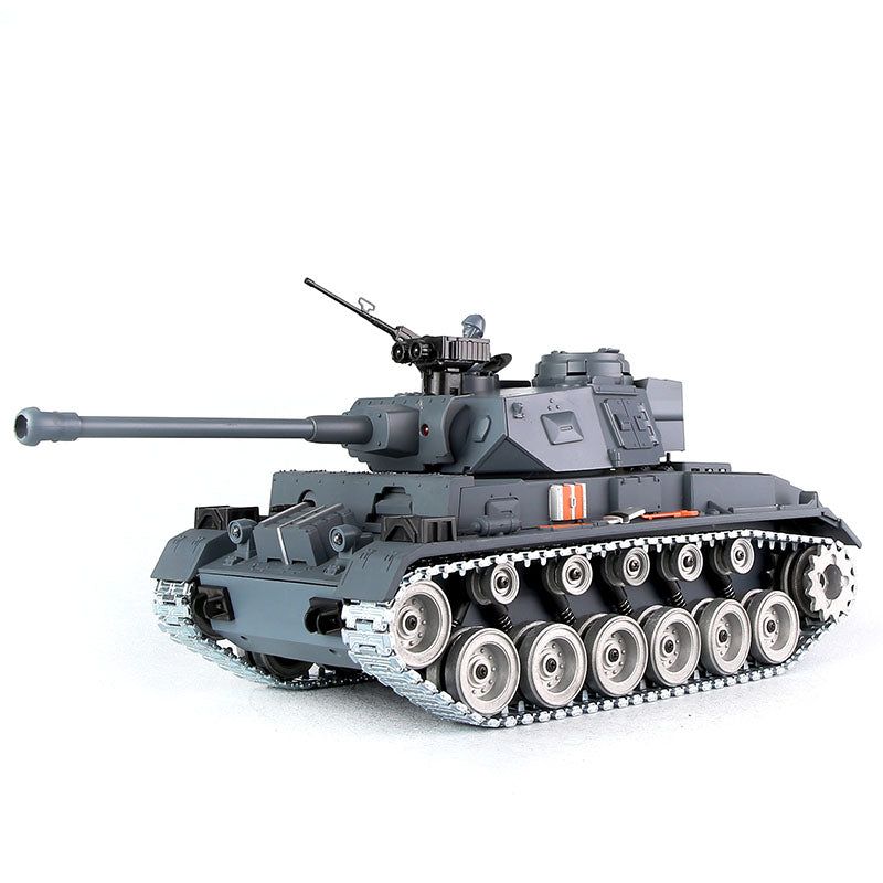 RC Tank Germany lll ZY 827 PRO 1:18 RC Car Metal Track Metal Road Wheels Electric Battle RC Tank Toy