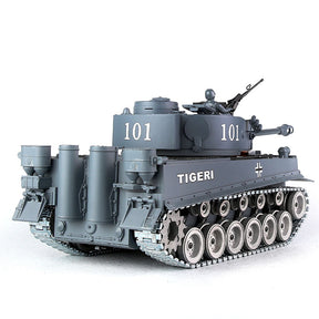 RC Tank German Tiger ZY 812 PRO 1:18 RC Car Metal Track Metal Road Wheels Electric Battle RC Tank Toy