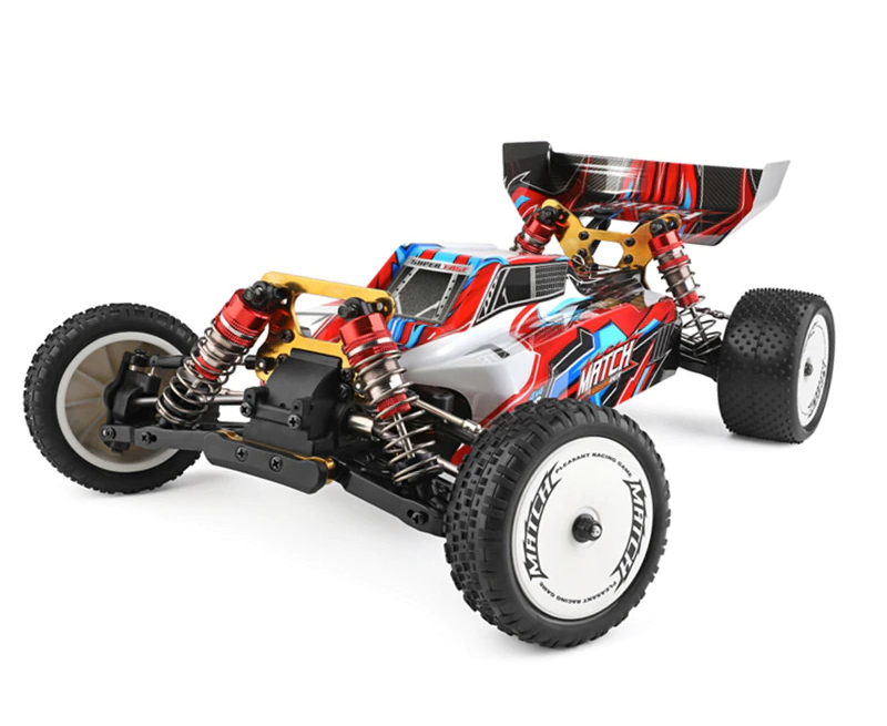 WLtoys 104001 RC Car 45KM/H 4WD Off-Road 1:10 Metal Chassis Alloy Toys