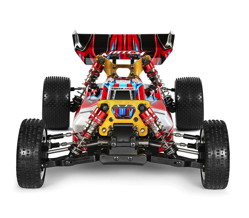 WLtoys 104001 RC Car 45KM/H 4WD Off-Road 1:10 Metal Chassis Alloy Toys