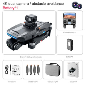 4K Drone K918 MAX Obstacle Avoidance Brushless Foldable Quadcopter