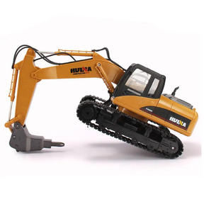 Huina 1560 Alloy RC Excavator Gravel Car 2.4G 1:12 16 Channels RC Car Toys
