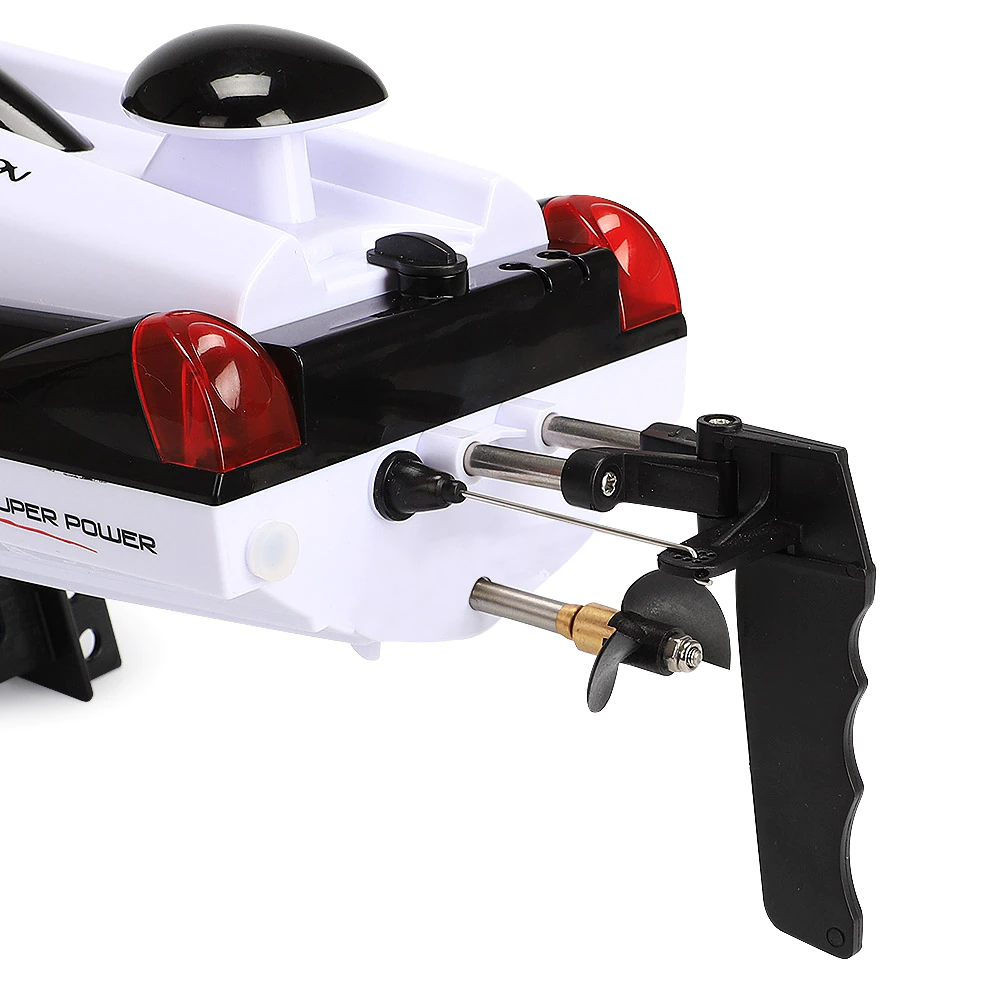 RC Boat HJ806 2.4G 4CH 180° Flip Waterproof 35Km/h High Speed RC Speedboat Toy