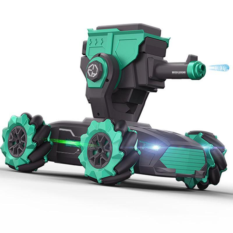 RC Tank Infrared Multiplayer battle Can Launch Water Bomb Armored Tank Toy Car