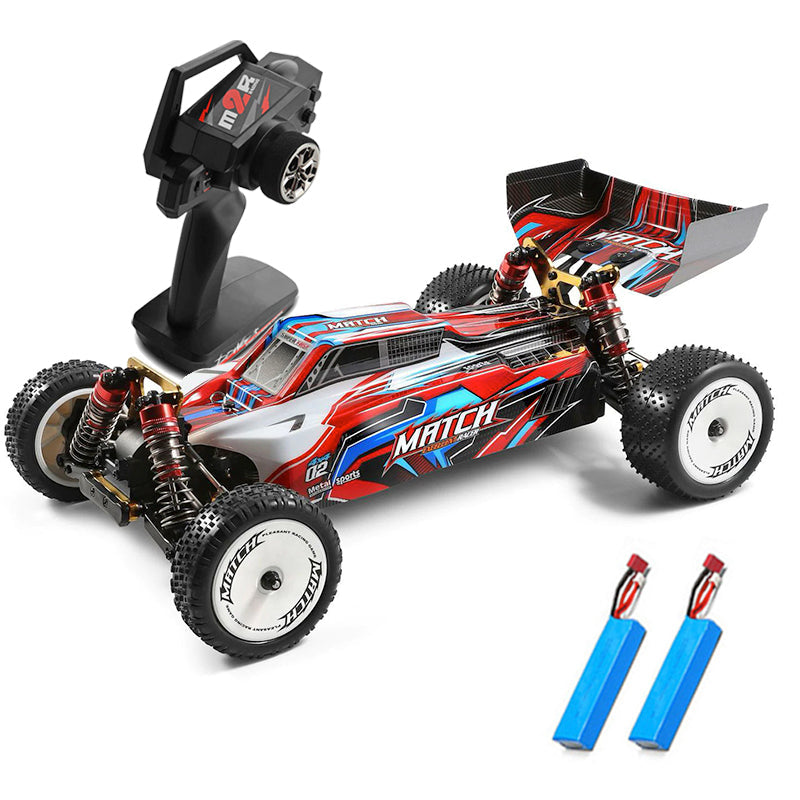 WLtoys 104001 RC Car 45KM/H 4WD Off-Road 1:10 Metal Chassis Alloy Toys