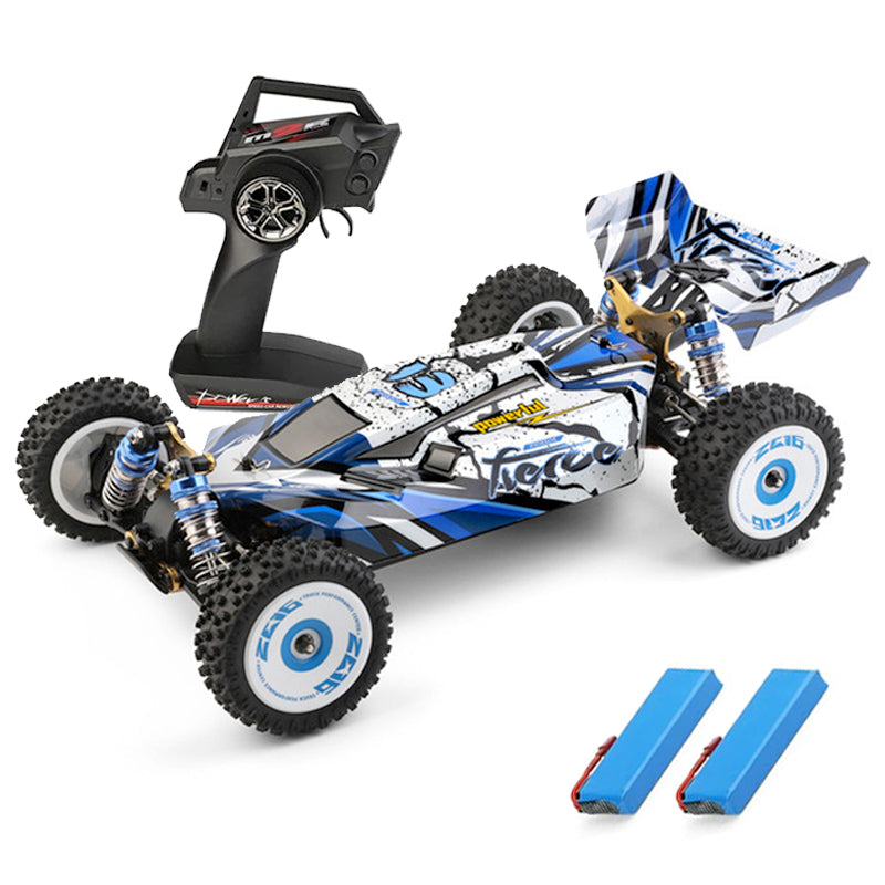 WLtoys 124017 RC Car High Speed 75KM/H Brushless Motor Upgraded RTR 1:12 2.4G 4WD Metal Chassis Off-road Drift Car