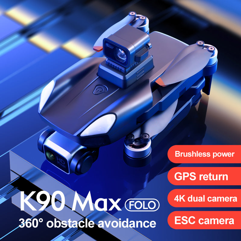 RC Drone K90 Max 4K Obstacle Avoidance Brushless Quadcopter