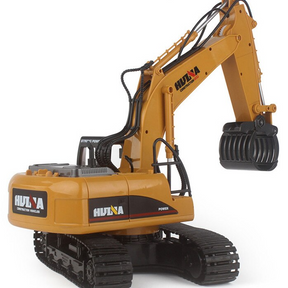 RC Alloy Excavator Grabbing Machine Huina1570 Engineering Car Toy