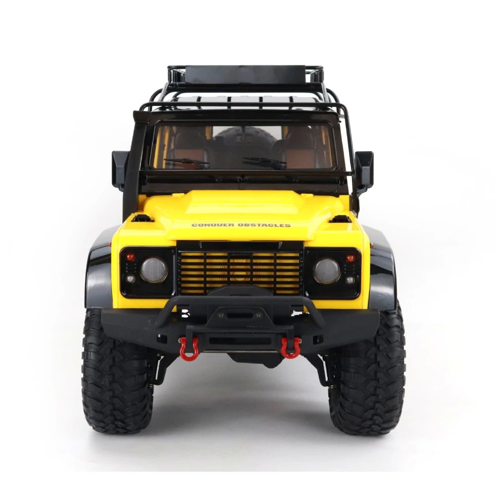 HG P411 1:10 RC Car 4x4 Off-road Electric Climbing Vehicle With Winch Light Sound Effect Smoke