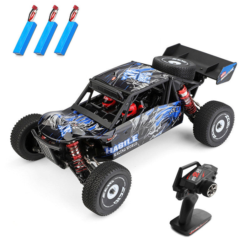 WLtoys 124018 RC Car 60Km/h High Speed 1:12 2.4G 4WD RC Off-road Drift Metal Chassis RC Car Toys