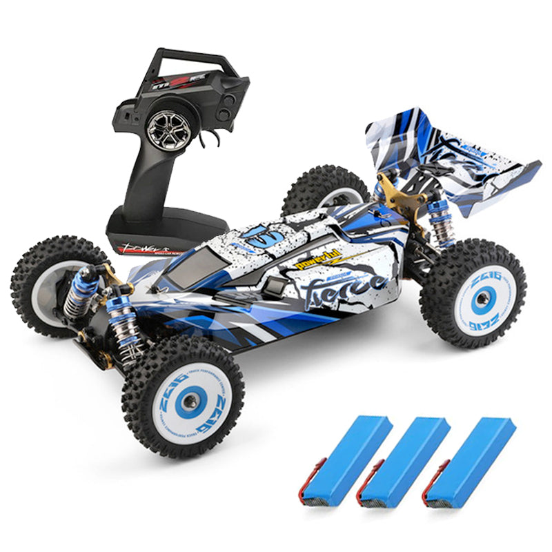 WLtoys 124017 RC Car High Speed 75KM/H Brushless Motor Upgraded RTR 1:12 2.4G 4WD Metal Chassis Off-road Drift Car