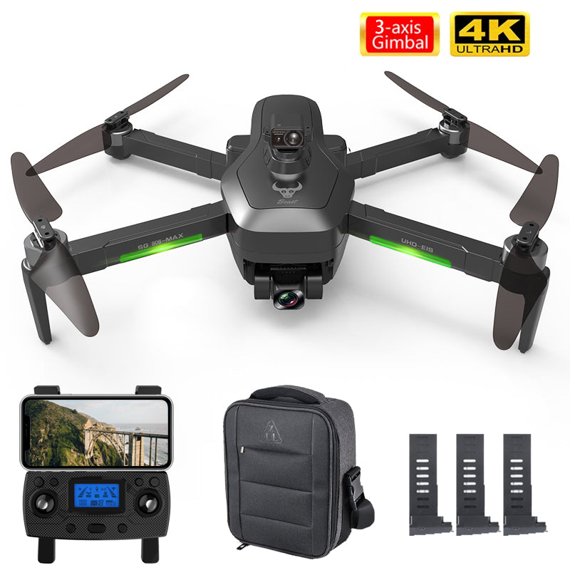 Drone SG906 Pro3 MAX 4k HD 3-Axis Gimbal Camera 5G WIFI GPS Professional Obstacle Avoidance Quadcopter