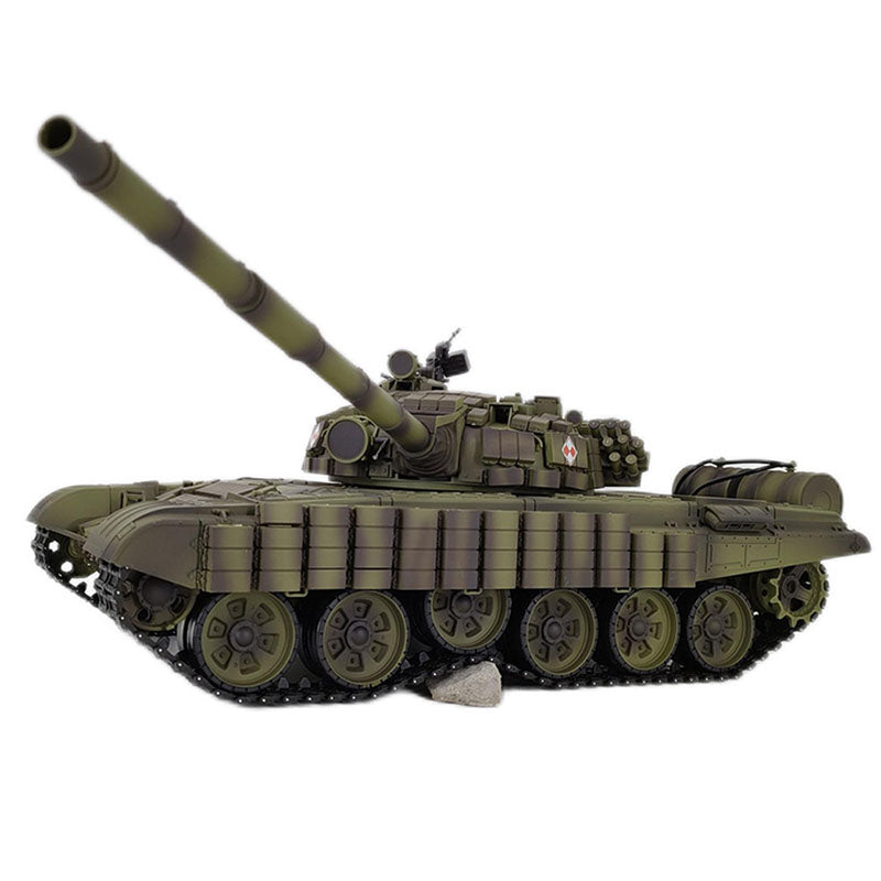Heng Long 3939 T72 RC Tank Russian Main Battle Off Road Tank Upgrade Metal Version Armor Tank Toys Gift