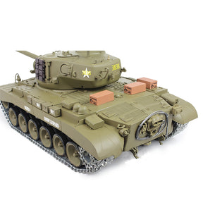 Heng Long RC Tank Pershing US Army Snow Leopard Battle Tank M26 Metal RC Tank toys