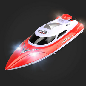 RC Boat HJ806 2.4G 4CH 180° Flip Waterproof 35Km/h High Speed RC Speedboat Toy