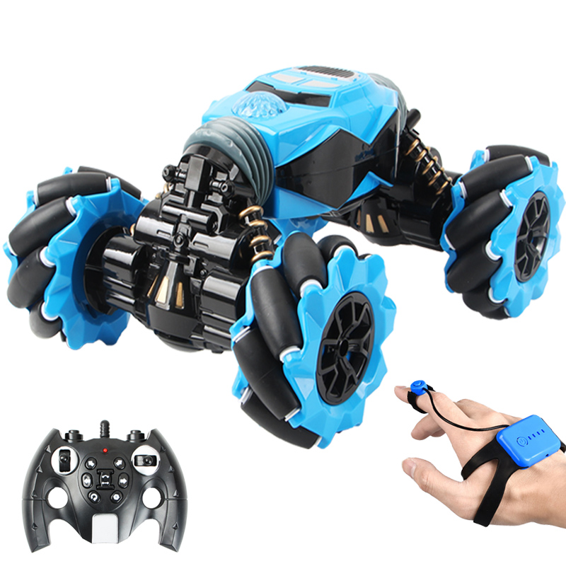 RC car 4WD RC stunt car gesture induction twisting off-road vehicle light music drift car